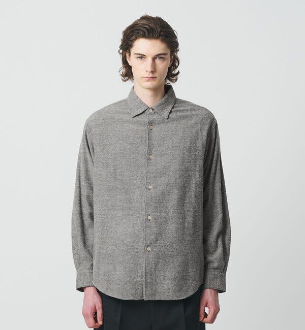 BEAUTY&YOUTH UNITED ARROWS「＜one BEAUTY&YOUTH＞ブラッシュ ツイル シャツ FORM型」|シャツ・ブラウス|