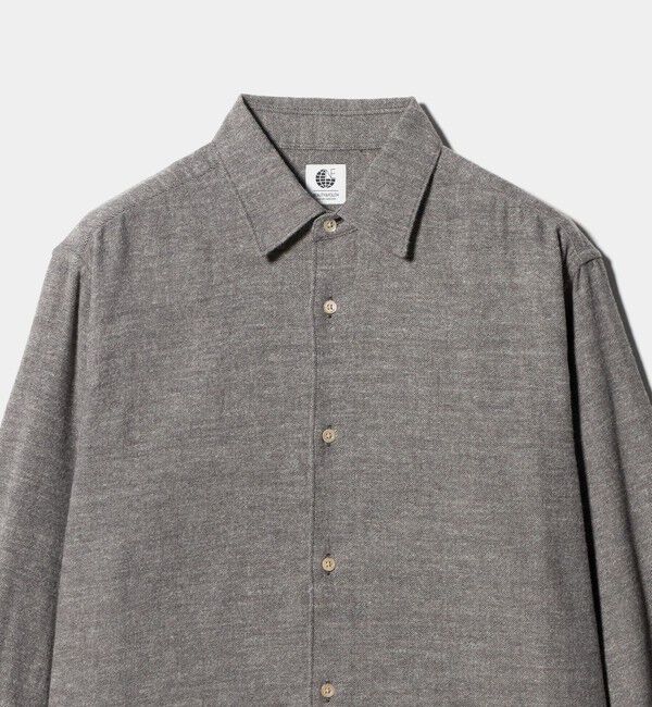 BEAUTY&YOUTH UNITED ARROWS「＜one BEAUTY&YOUTH＞ブラッシュ ツイル シャツ FORM型」|シャツ・ブラウス|