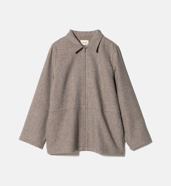 STEVEN ALAN「＜Steven Alan＞ジップ シャツブルゾン」|シャツ・ブラウス|