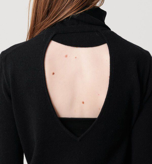 ATTISESSION「＜ATTISESSION＞ウールカシミヤ クルーネックニット＆ネックウォーマー」|ニット・セーター|