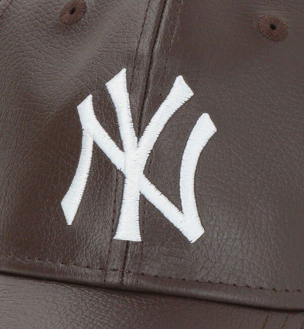 BEAUTY&YOUTH UNITED ARROWS「【別注】＜NEW ERA＞9TWENTY レザーライク キャップ」|キャップ・キャスケット|