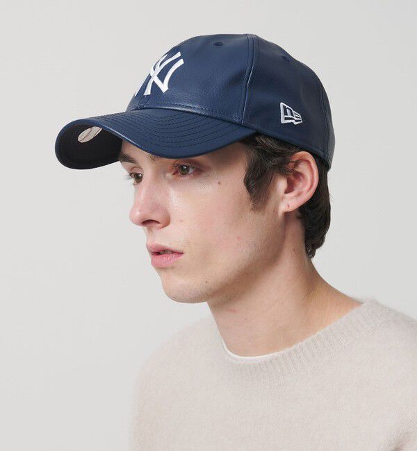 BEAUTY&YOUTH UNITED ARROWS「【別注】＜NEW ERA＞9TWENTY レザーライク キャップ」|キャップ・キャスケット|