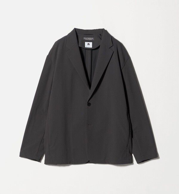 BEAUTY&YOUTH UNITED ARROWS「KOMATSU PACK URK リラックス ジャケット ストレッチ セットアップ対応 裏起毛」|テーラードジャケット|