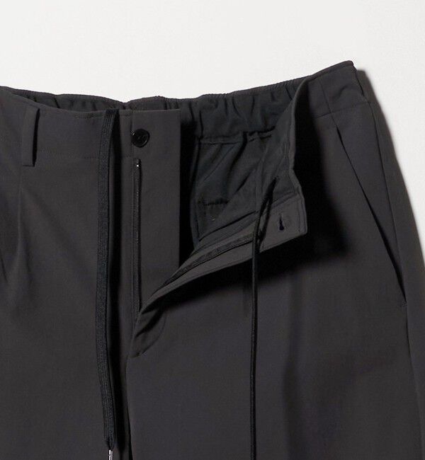 BEAUTY&YOUTH UNITED ARROWS「KOMATSU PACK URK 1プリーツ テーパード パンツ ストレッチ セットアップ対応 裏起毛」|チノ|