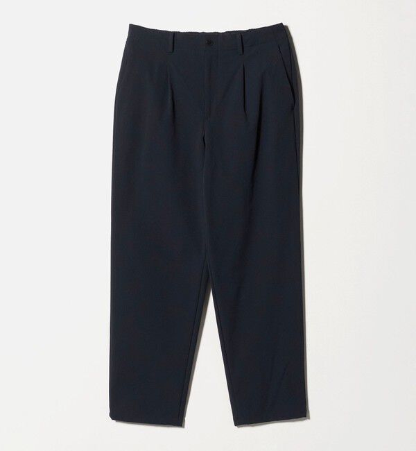 BEAUTY&YOUTH UNITED ARROWS「KOMATSU PACK URK 1プリーツ テーパード パンツ ストレッチ セットアップ対応 裏起毛」|チノ|
