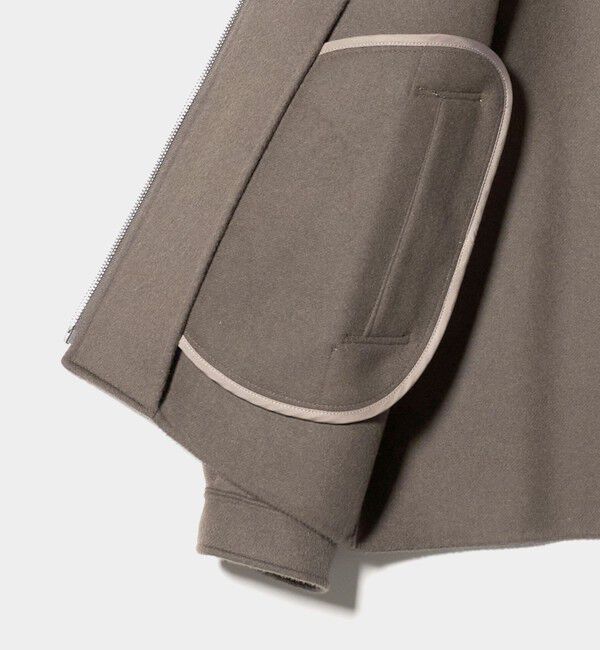 BEAUTY&YOUTH UNITED ARROWS「ショートビーバー リバー ブルゾン」|ブルゾン・スタジャン|