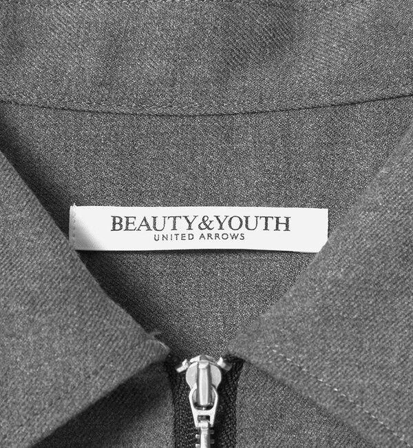 BEAUTY&YOUTH UNITED ARROWS「ハーフジップ スリットワンピース」|ワンピース|