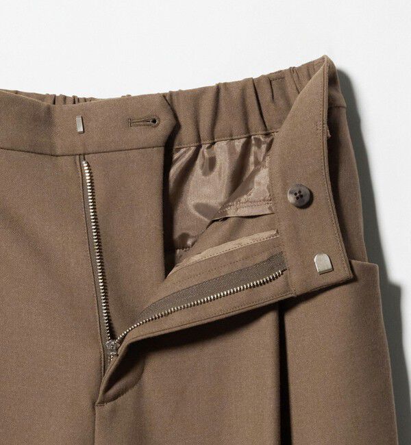 BEAUTY&YOUTH UNITED ARROWS「ウールブレンド ツイルバックゴムパンツ ウォッシャブル」|その他|