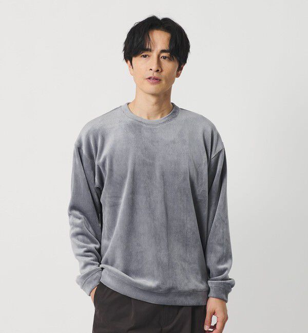 BEAUTY&YOUTH UNITED ARROWS「ボンディング コーデュロイ クルーネック トップス」|Tシャツ・カットソー|LILAC
