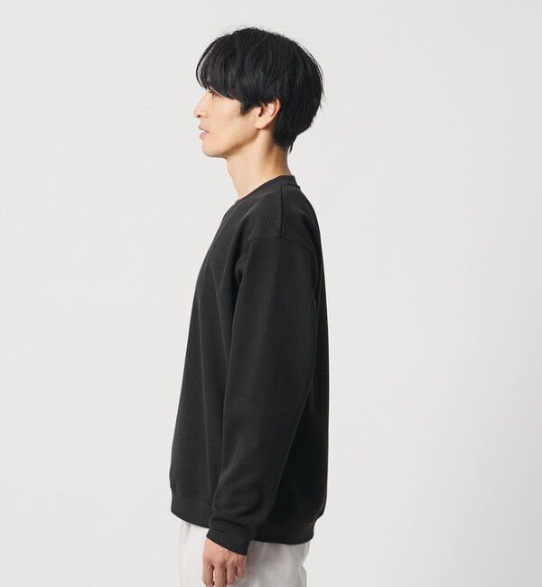 BEAUTY&YOUTH UNITED ARROWS「ウェーブ アゼ ボンディング クルーネック スウェット」|Tシャツ・カットソー|