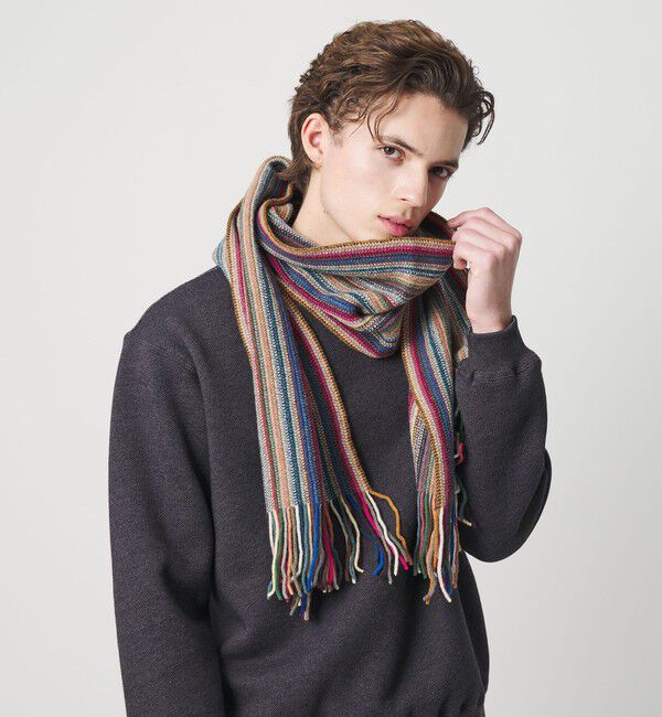 BEAUTY&YOUTH UNITED ARROWS「マルチカラー マフラー」|マフラー|その他1