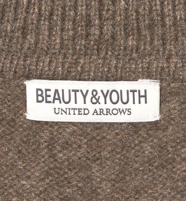 BEAUTY&YOUTH UNITED ARROWS「ブラッシュド ヤク ニット ジャケット」|カーディガン|