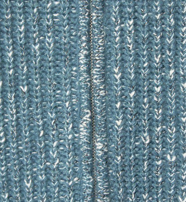 MONKEY TIME「スラブ クルーネック ジップ カーディガン」|カーディガン|