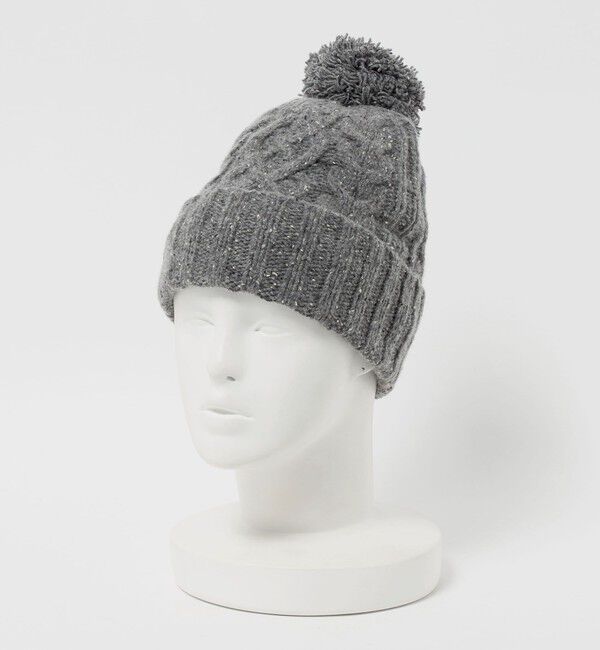 BEAUTY&YOUTH UNITED ARROWS「ネップ ポンポン ニットキャップ 2WAY」|ニット帽|
