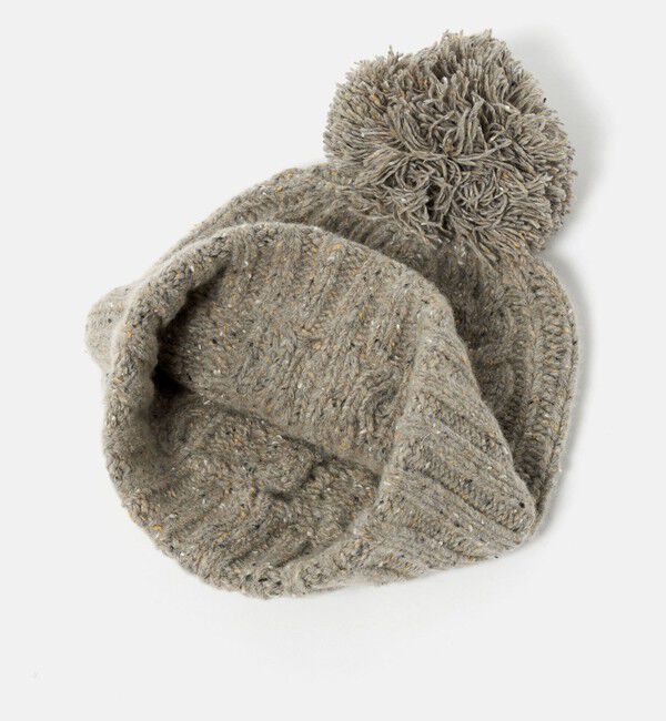 BEAUTY&YOUTH UNITED ARROWS「ネップ ポンポン ニットキャップ 2WAY」|ニット帽|