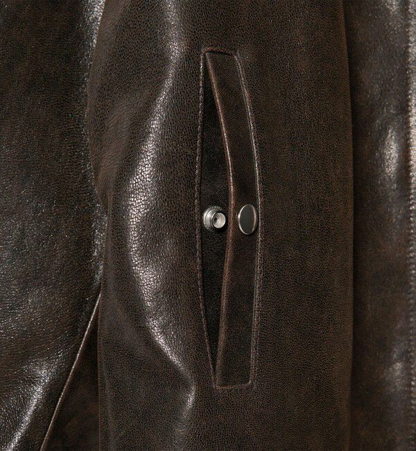 MONKEY TIME「ゴート ムートンカラー ジップ ジャケット」|その他|