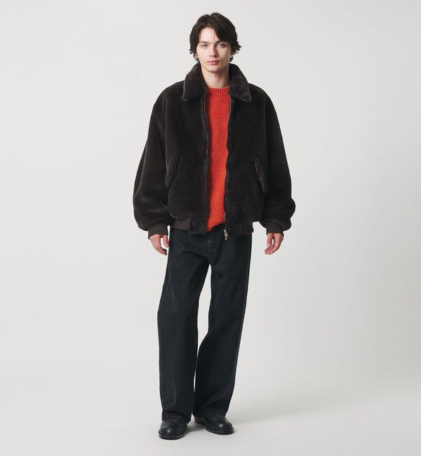 MONKEY TIME「ファーライク ミリタリー ブルゾン」|その他|