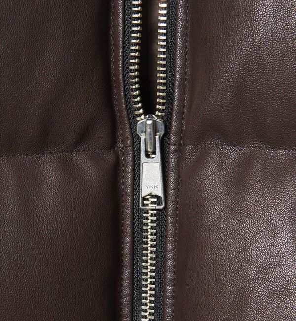 MONKEY TIME「レザーライク ダウン ジャケット」|その他|