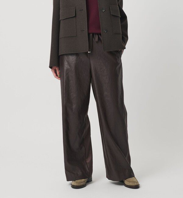 BEAUTY&YOUTH UNITED ARROWS「ポリエステル ２トーンサテン ドロストパンツ ウォッシャブル」|その他|