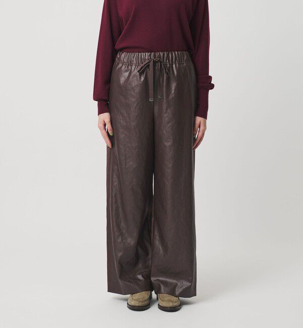 BEAUTY&YOUTH UNITED ARROWS「ポリエステル ２トーンサテン ドロストパンツ ウォッシャブル」|その他|