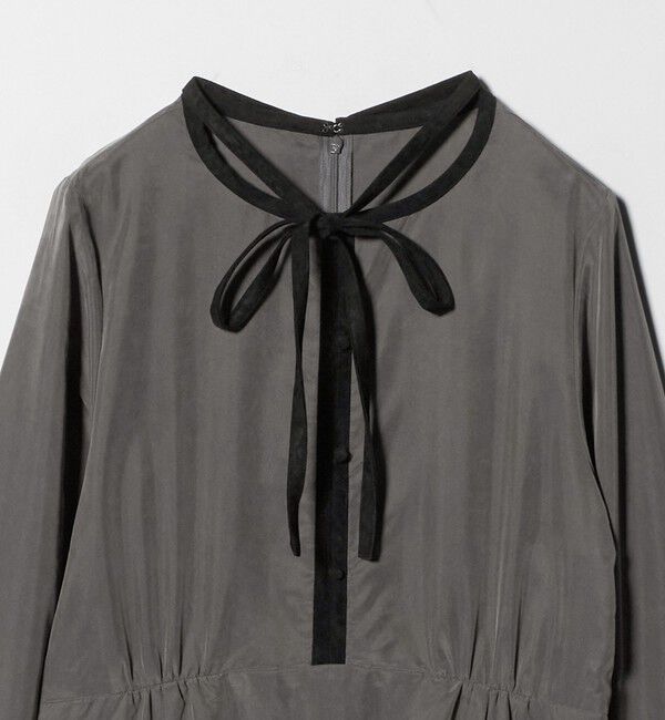 BEAUTY&YOUTH UNITED ARROWS「キュプラブレンド タイリボンワンピース」|ワンピース|