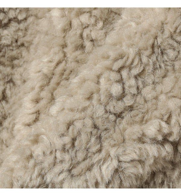 Demi-Luxe BEAMS 「【WEB限定】TATRAS / IPAMA ボア フードジャケット」|ブルゾン・スタジャン|