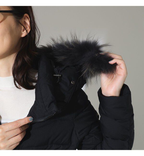 Demi-Luxe BEAMS 「TATRAS &times; Demi-Luxe BEAMS / 別注 KOSAVA セイル ファー ダウンジャケット」|ブルゾン・スタジャン|
