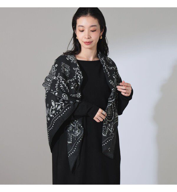 Demi-Luxe BEAMS 「manipuri / バンダナ ストール」|ストール|