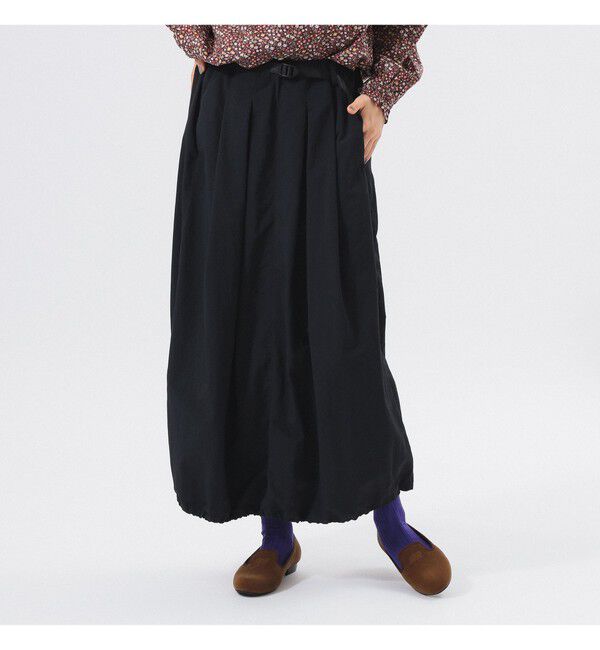 BEAMSBOY「【別注】Gramicci / バルーン スカート 25FW」|スカート|BLACK