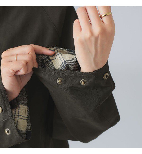 Demi-Luxe BEAMS 「【別注】Barbour / TRANSPORT ジャケット」|ブルゾン・スタジャン|