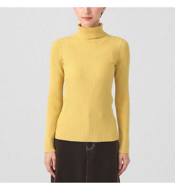 Ray BEAMS 「14ゲージ リブ タートル ネック ニット」|ニット・セーター|