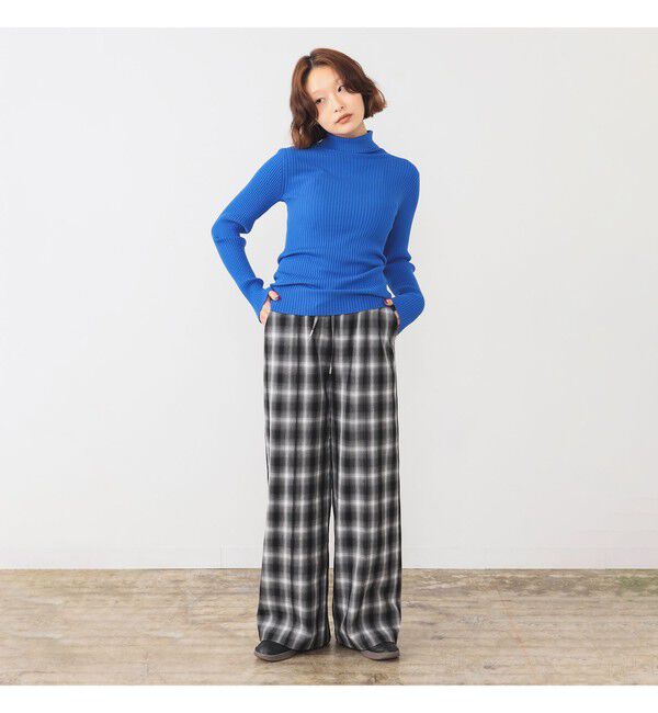 Ray BEAMS 「14ゲージ リブ タートル ネック ニット」|ニット・セーター|