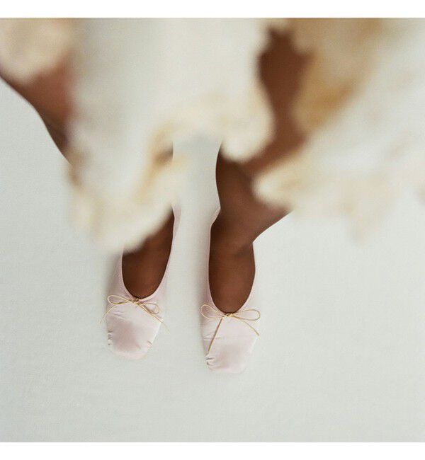 Ray BEAMS 「【別注】Anniel / サテン バレエ シューズ」|スニーカー|