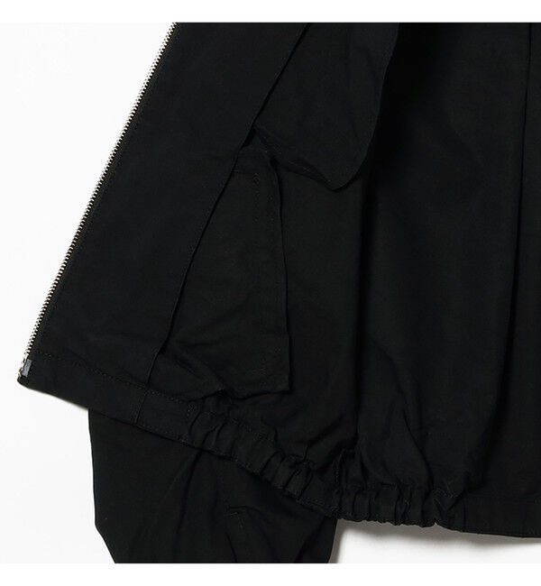 BEAMSBOY「maturely / コットン シルク ジッパー ブルゾン」|ブルゾン・スタジャン|