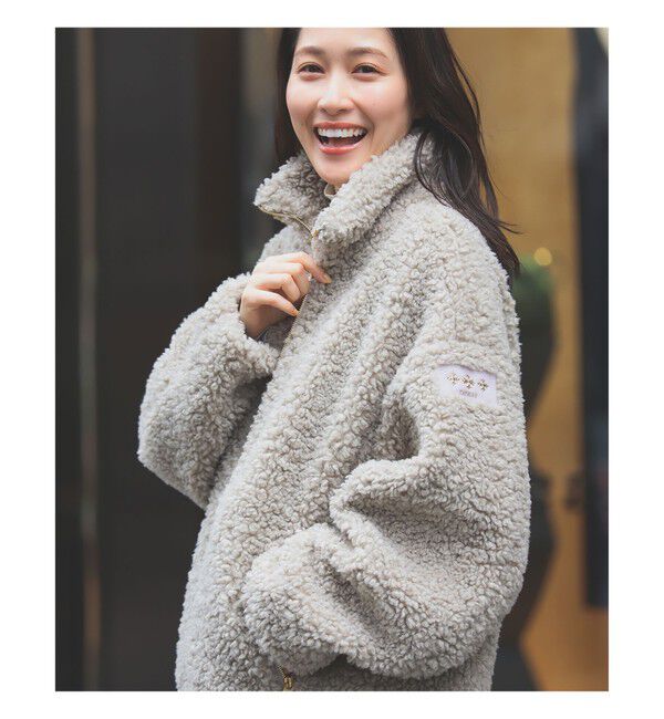 Demi-Luxe BEAMS 「【WEB限定】TATRAS / LUELA ボア ブルゾン」|ブルゾン・スタジャン|