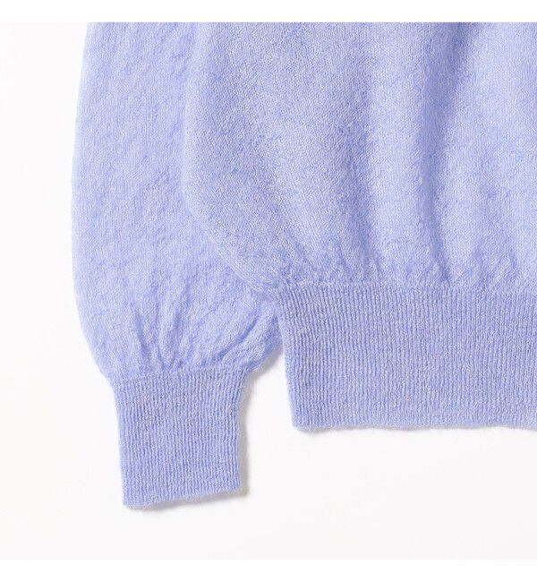 Demi-Luxe BEAMS 「【別注】BATONER / シアー モヘヤ ポロニット」|ニット・セーター|