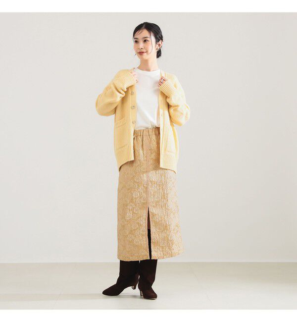 Demi-Luxe BEAMS 「【別注】SLOANE / 5ゲージ Vネック カーディガン」|ニット・セーター|