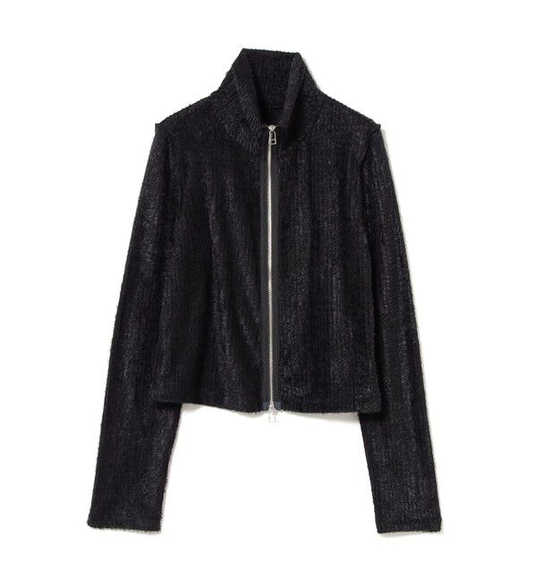Ray BEAMS 「シャギー ジップ カーディガン」|カーディガン|