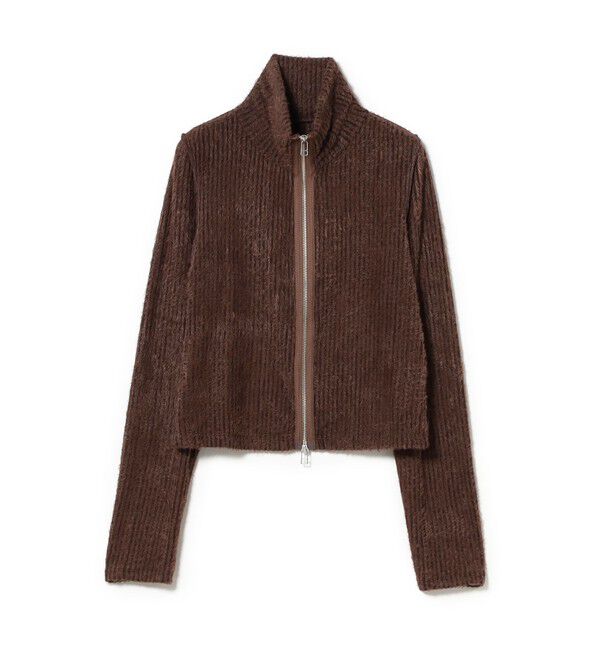 Ray BEAMS 「シャギー ジップ カーディガン」|カーディガン|