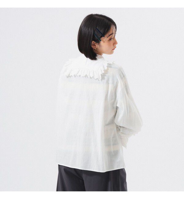 BEAMSBOY「ユーロ ヴィンテージ フリル シャツ」|シャツ・ブラウス|