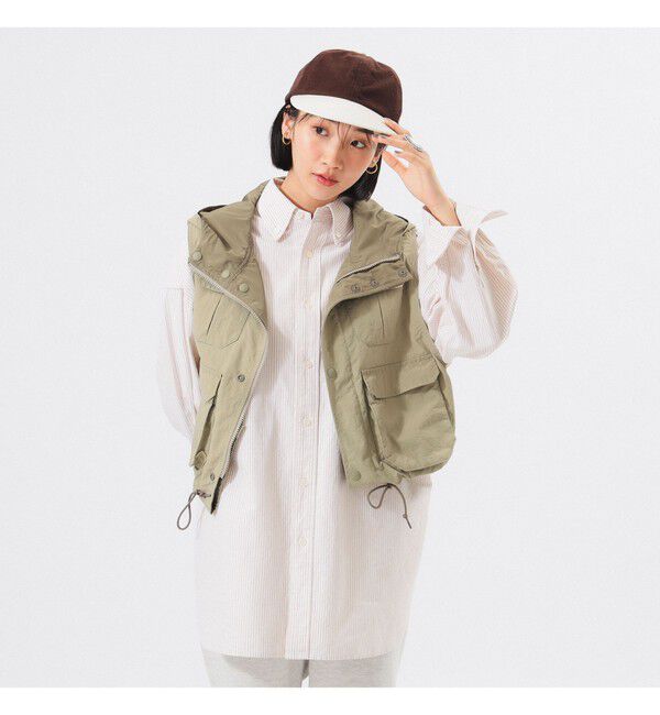 BEAMSBOY「マウンテン パーカー ベスト」|ベスト・ジレ|