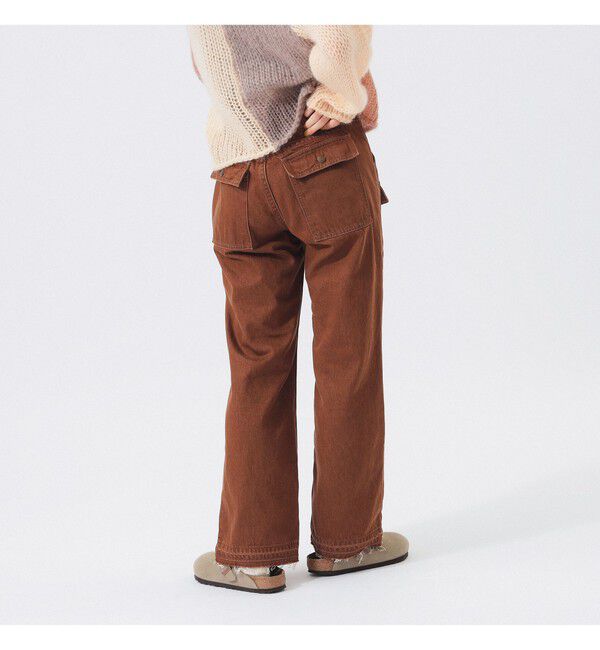 BEAMSBOY「デニム ブッシュ パンツ」|チノ|