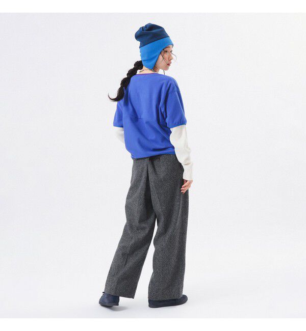 BEAMSBOY「フリース ハーフジップ ショートスリーブ」|ベスト・ジレ|