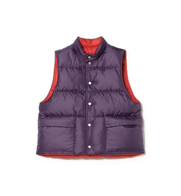 BEAMSBOY「リバーシブル ダウン ベスト」|ベスト・ジレ|