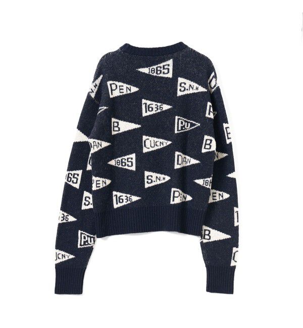 BEAMSBOY「ペナント ニット プルオーバー」|ニット・セーター|