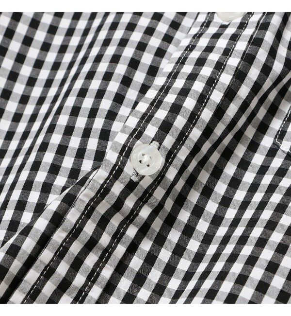 BEAMSBOY「100/2 ギンガムチェック ボタンダウン シャツ」|シャツ・ブラウス|