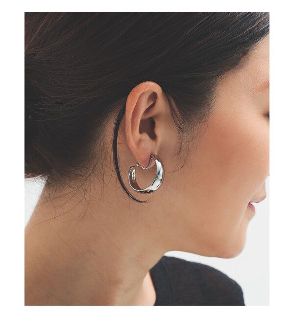 Demi-Luxe BEAMS 「クレセント ムーン イヤリング .M」|その他|