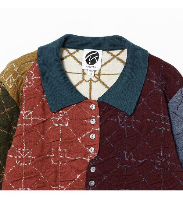 Ray BEAMS 「【別注】YanYan / June collared cardigan」|カーディガン|