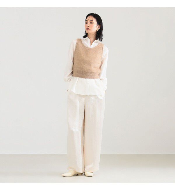 Demi-Luxe BEAMS 「モヘヤ ニット ベスト」|ニット・セーター|