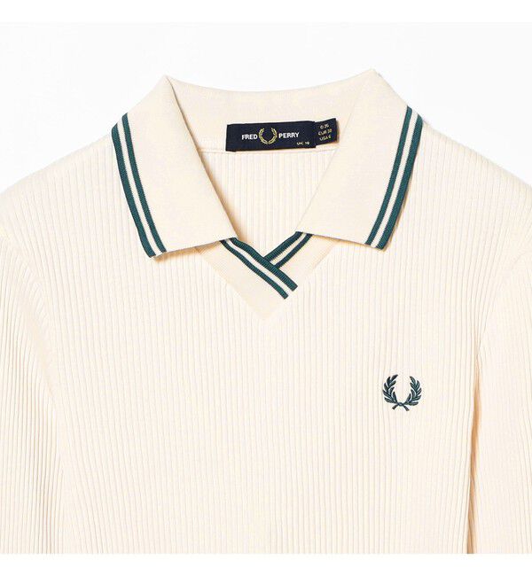 Ray BEAMS 「【別注】FRED PERRY / Twin Tipped Ribbed Polo Shirt」|ポロシャツ|